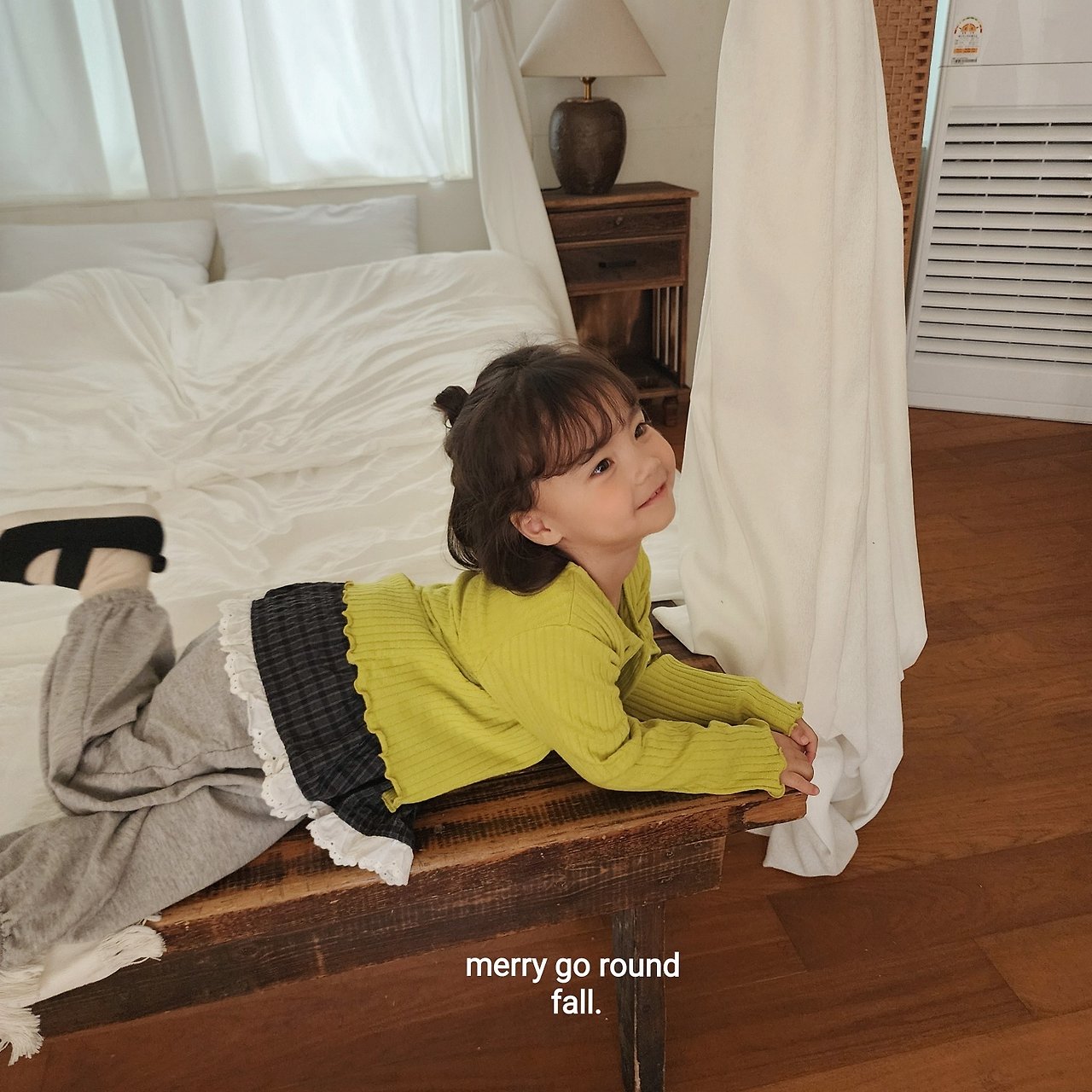 ［merry go round］Moringa cardigan set