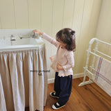 ［merry go round］Mimi frill rib tops