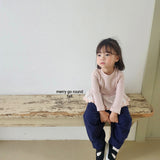 ［merry go round］Mimi frill rib tops