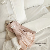 ［merry go round］Mimi frill rib tops