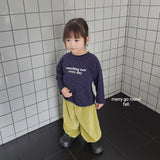 ［merry go round］Velvet jogger frill pants