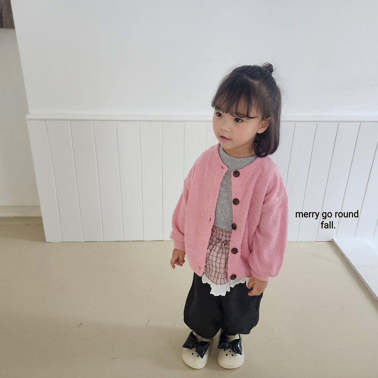 ［merry go round］Fluffy cardigan