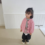 ［merry go round］Fluffy cardigan