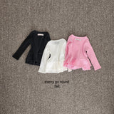 ［merry go round］Duble frill tee