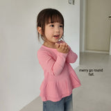 ［merry go round］Duble frill tee