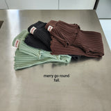 ［merry go round］Layered skirt flare pants