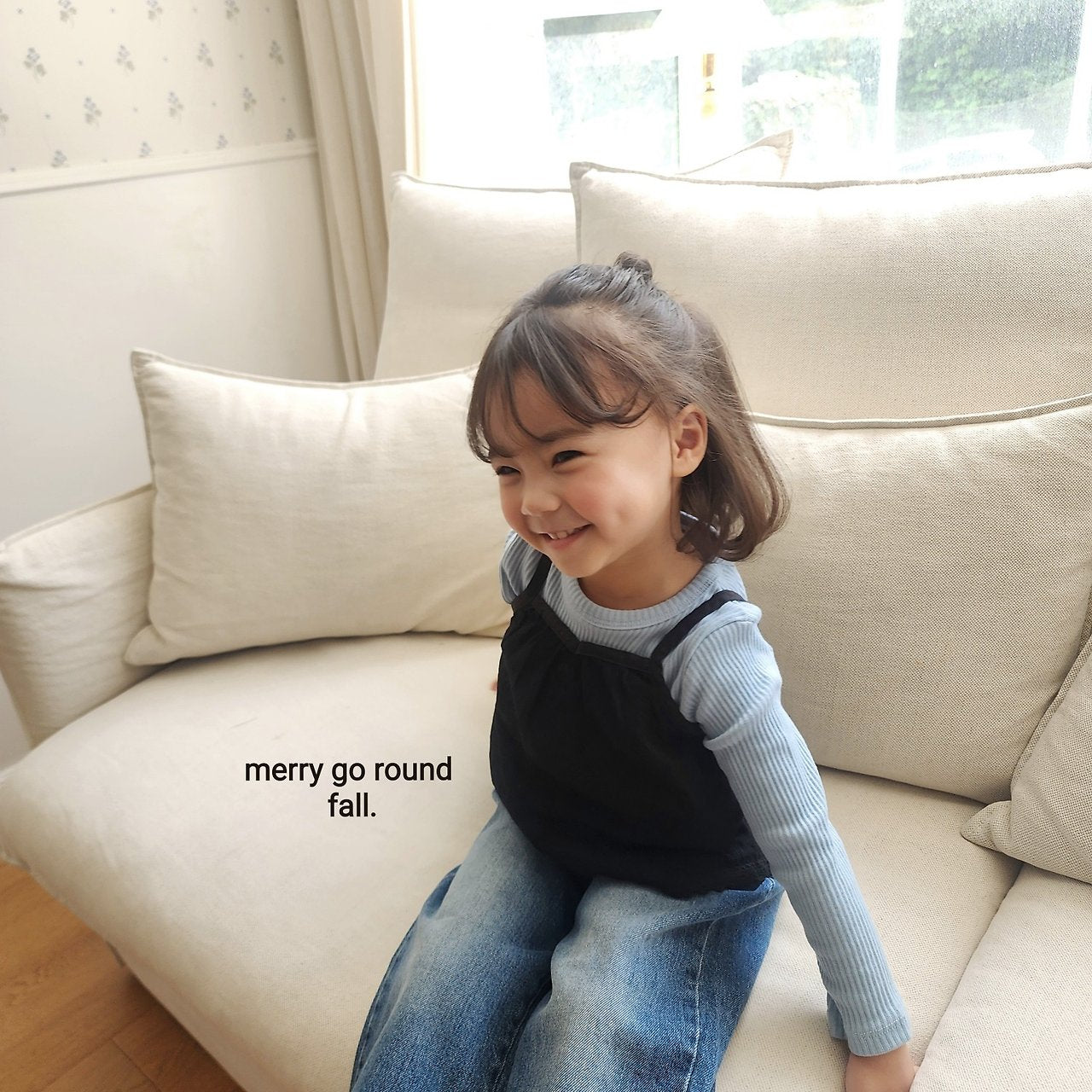 ［merry go round］Mare rib tee
