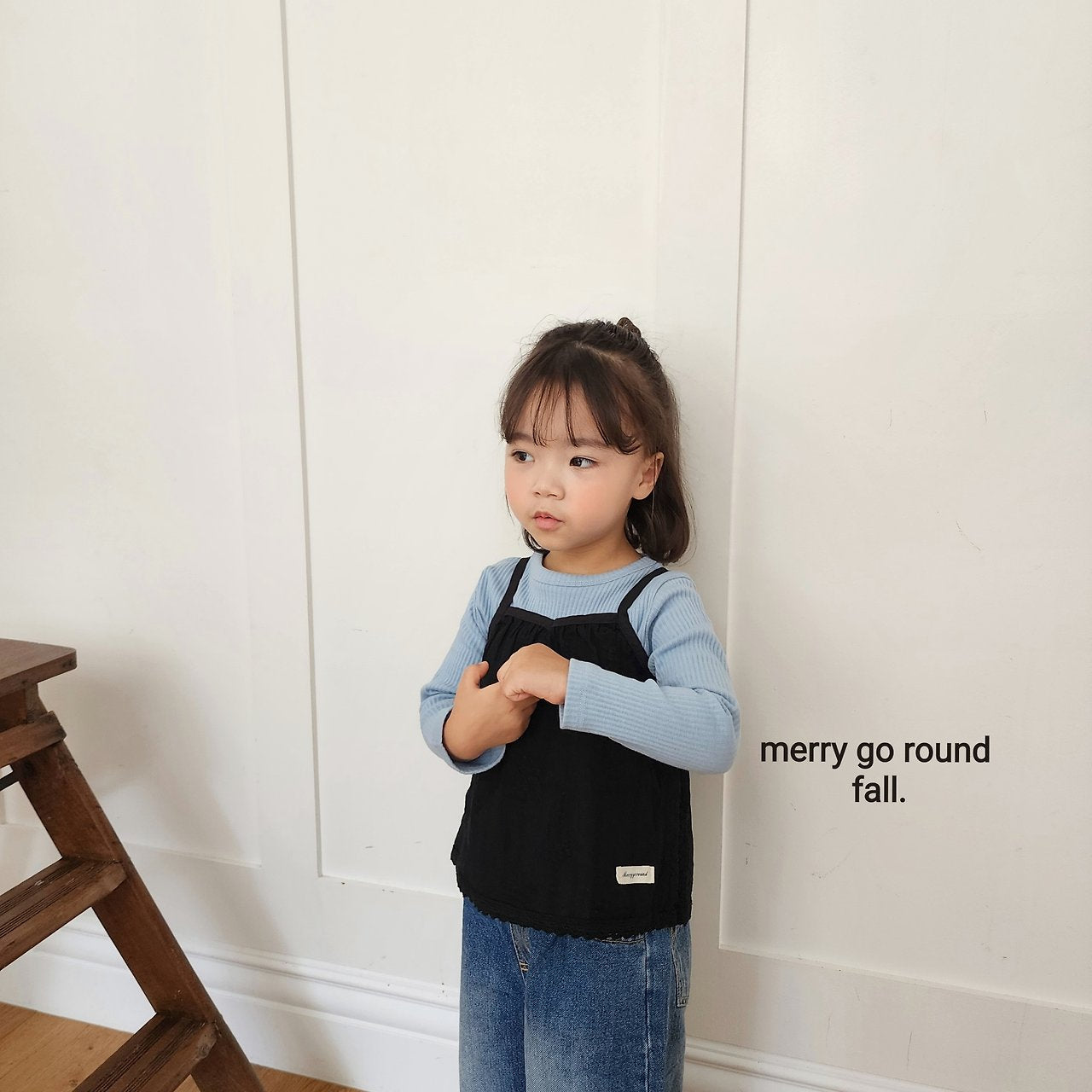 ［merry go round］Mare rib tee