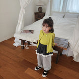 ［merry go round］Check layered skirt jogger pants