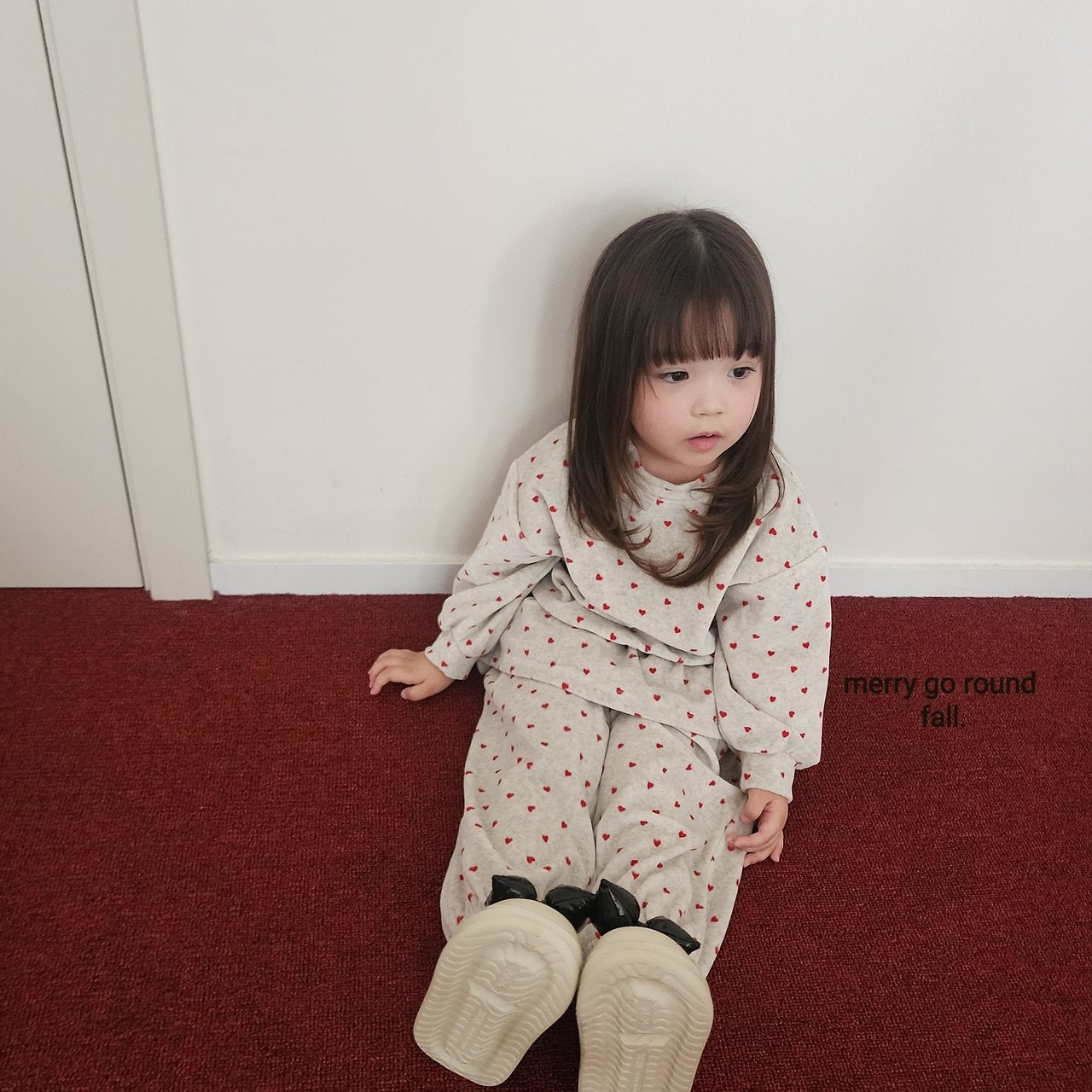 ［merry go round］So cute jogger pants