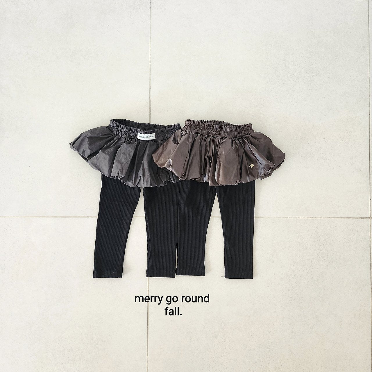 ［merry go round］Icon skirt leggings