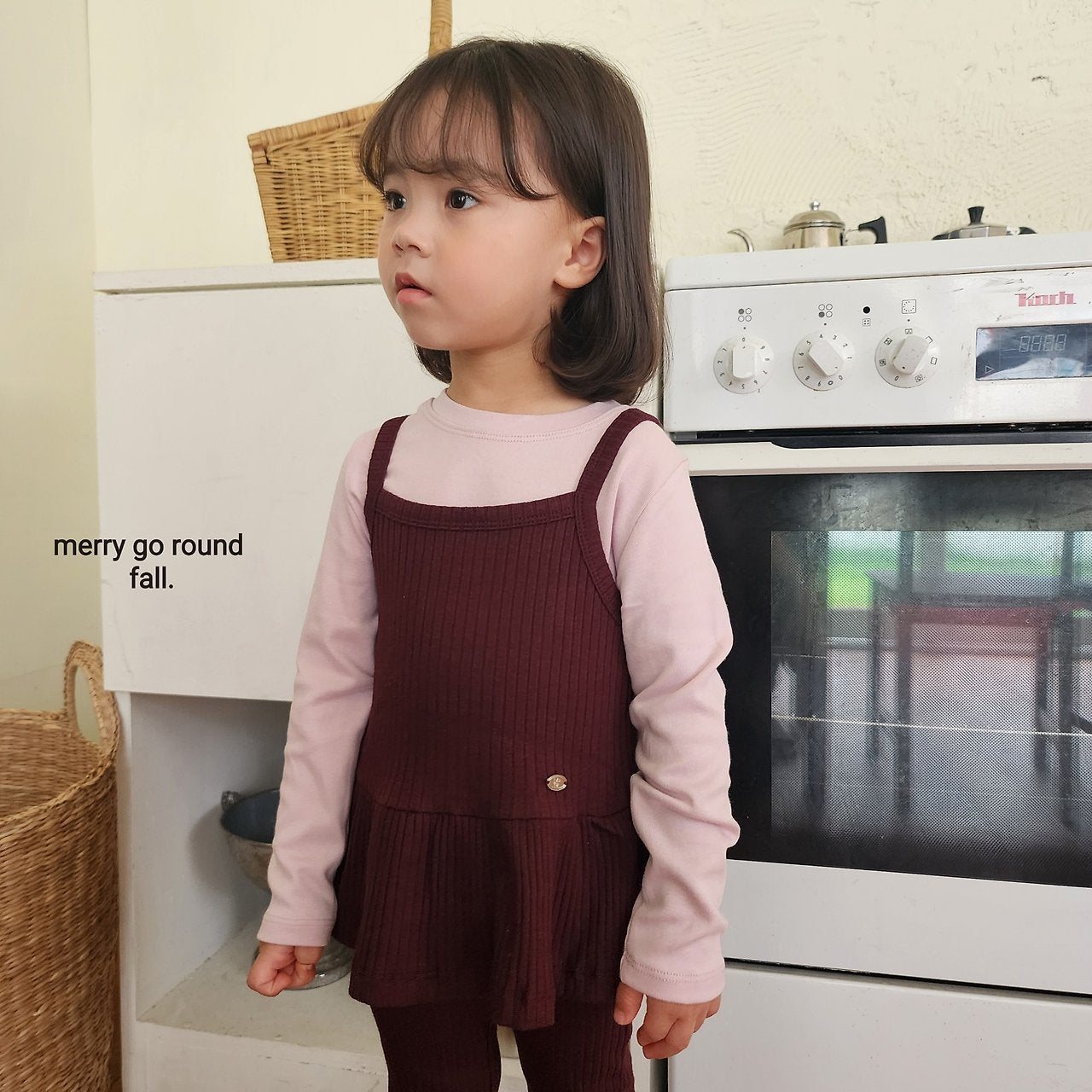 ［merry go round］Daily tee & camisole set