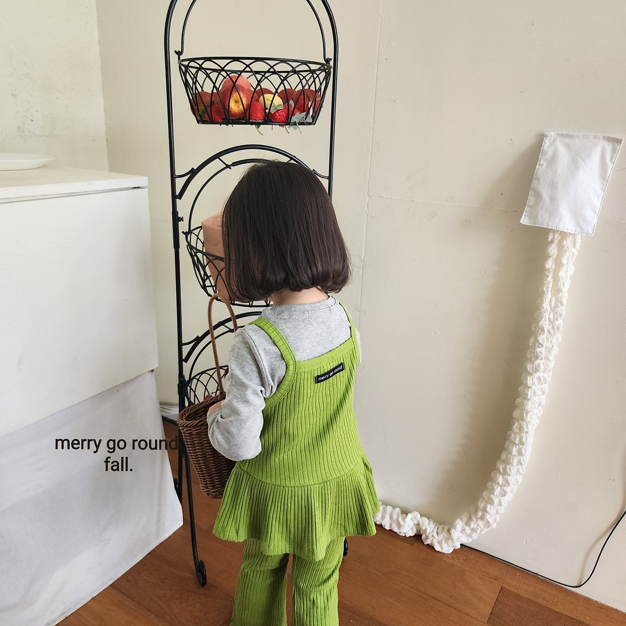 ［merry go round］Daily tee & camisole set