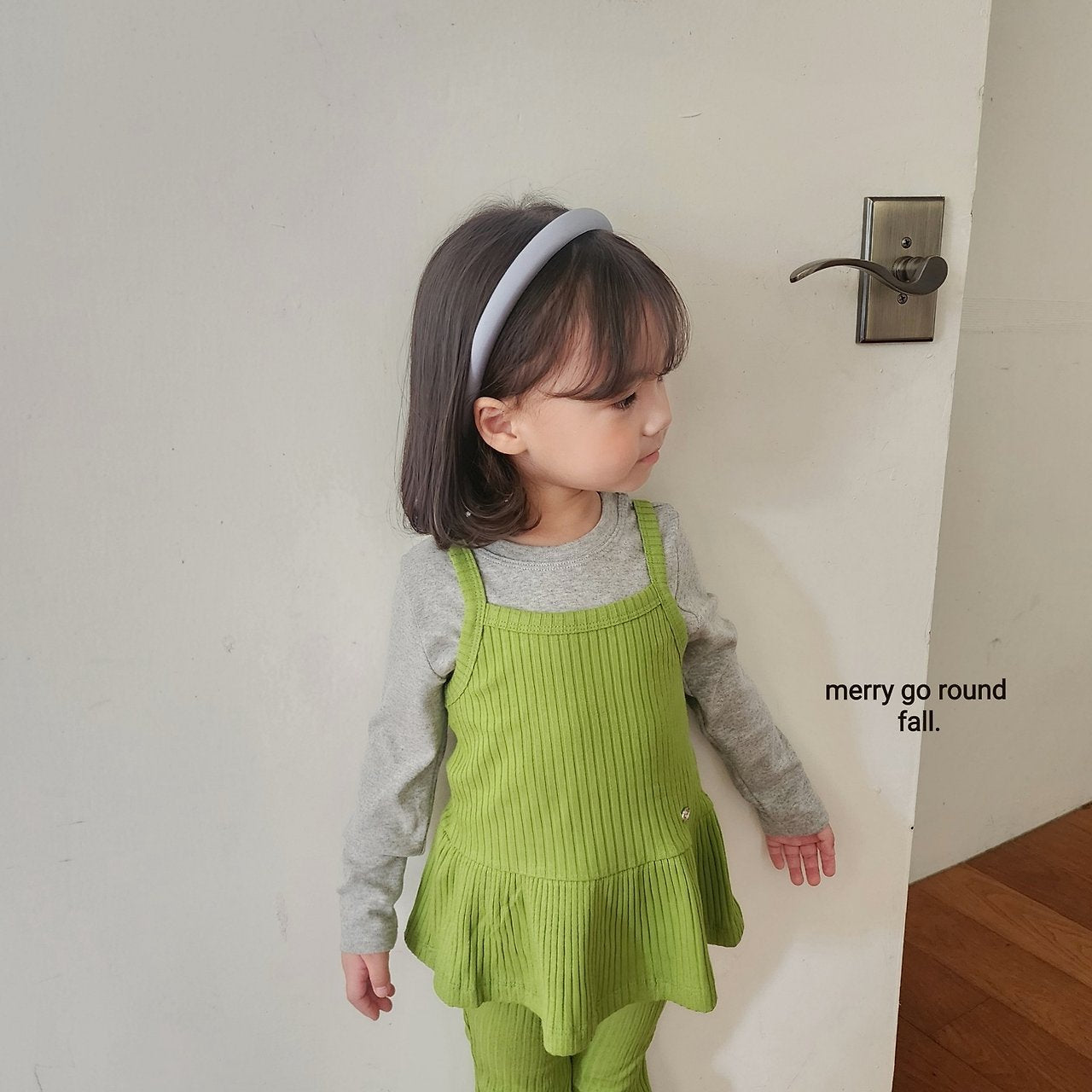 ［merry go round］Daily tee & camisole set