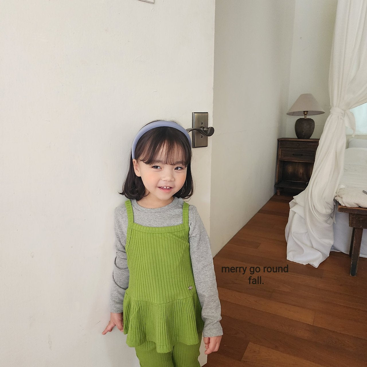 ［merry go round］Daily tee & camisole set