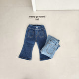 ［merry go round］Pocket flare denim pants
