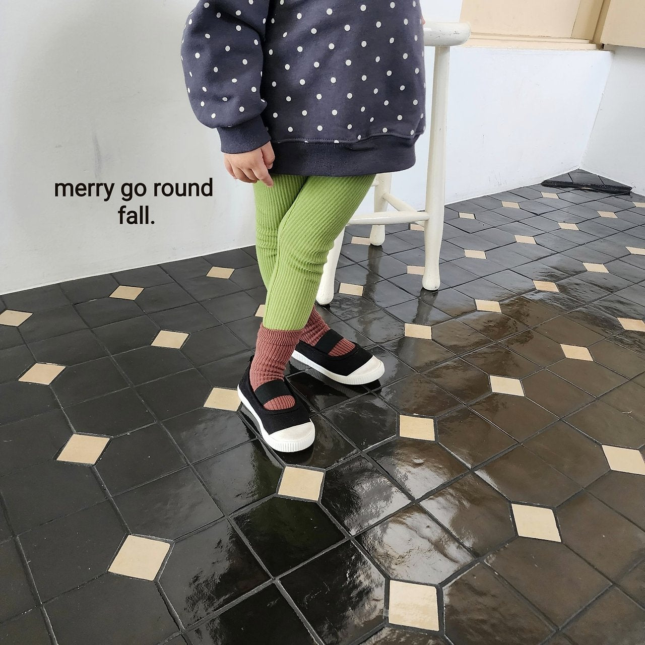 ［merry go round］Maple leggings