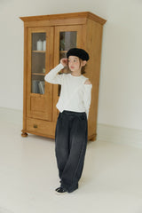 [DOREDORE] Unbalance slit tee