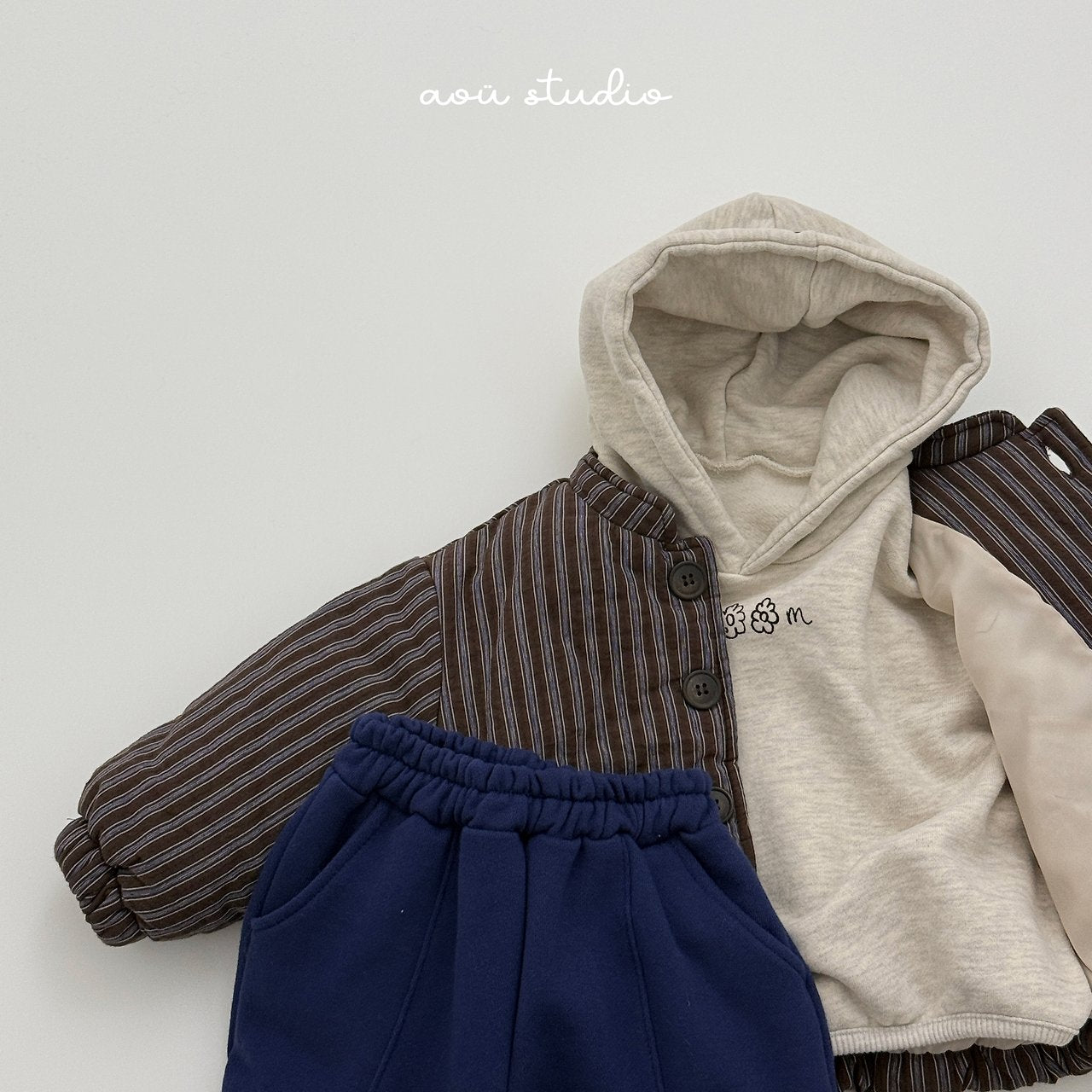 [aou studio] High stripe padding