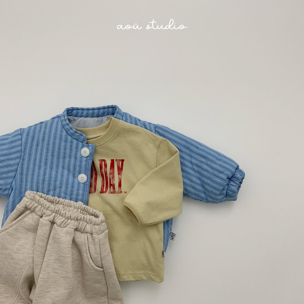 [aou studio] High stripe padding