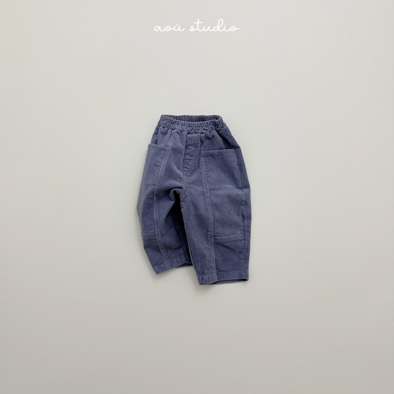 [aou studio] Plea barrel pants