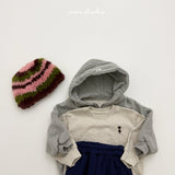 [aou studio] Flower zip up hoodie