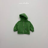 [aou studio] Flower zip up hoodie