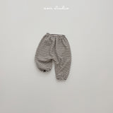 [aou studio] Pumpkin stripe jpgger pants