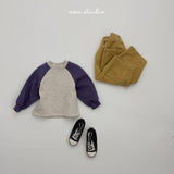 [aou studio] Fine raglan tee