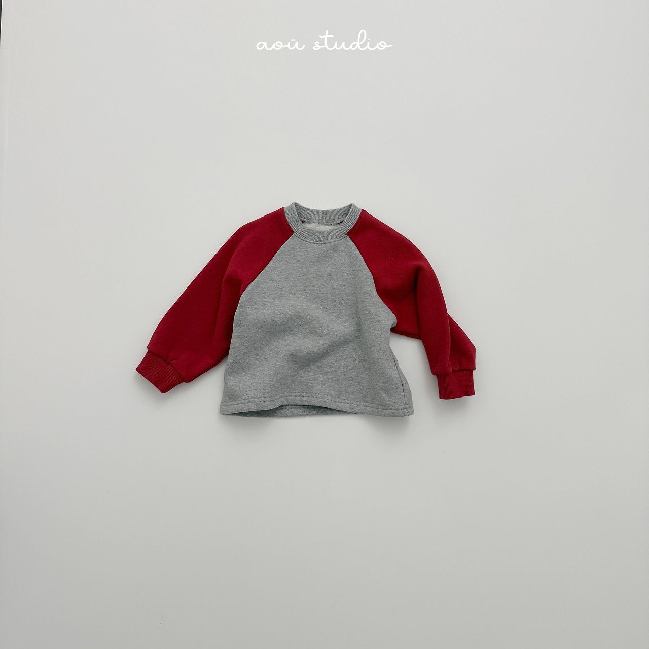 [aou studio] Fine raglan tee
