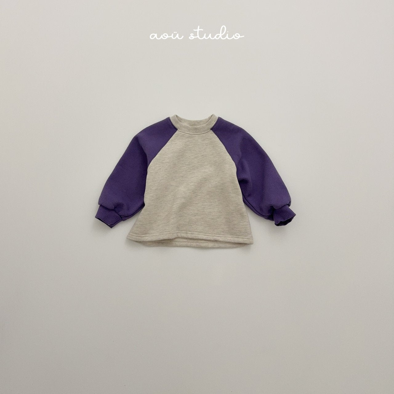 [aou studio] Fine raglan tee