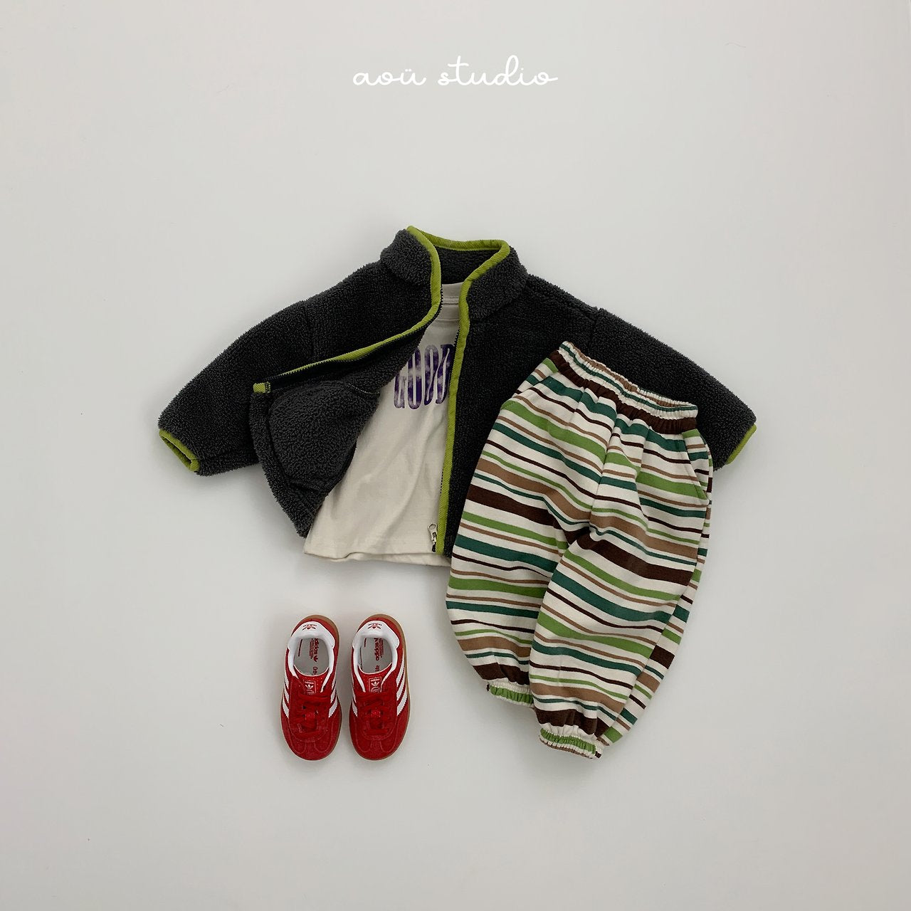 [aou studio] Kuu fleece jumper