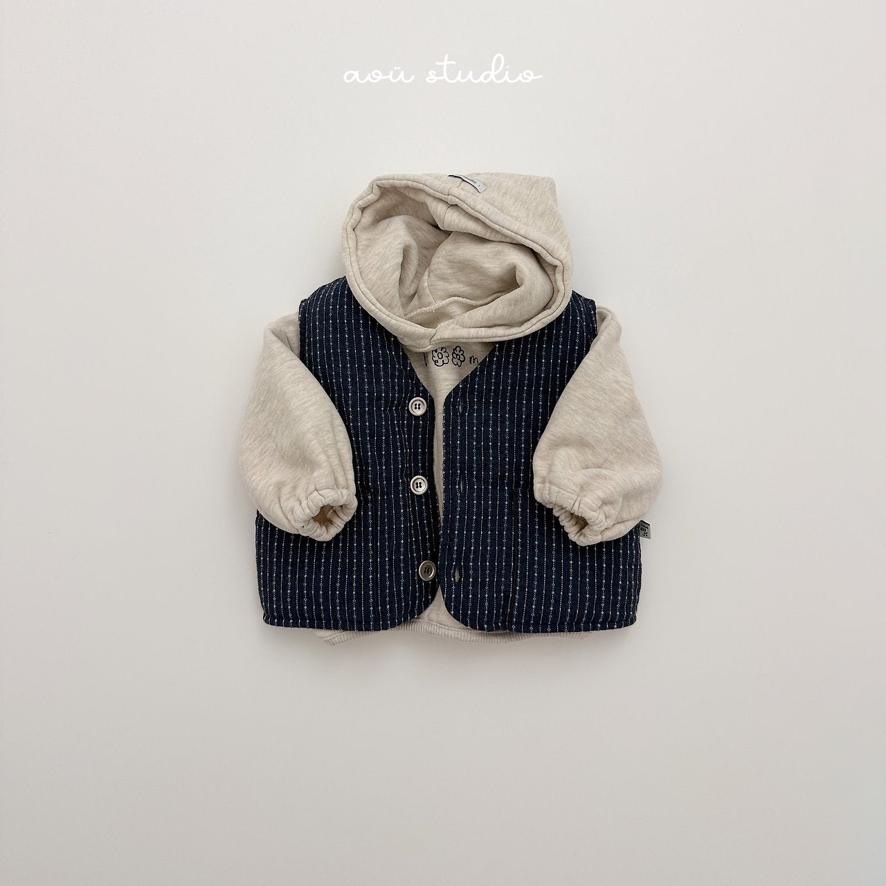 [aou studio] Ethnic vest