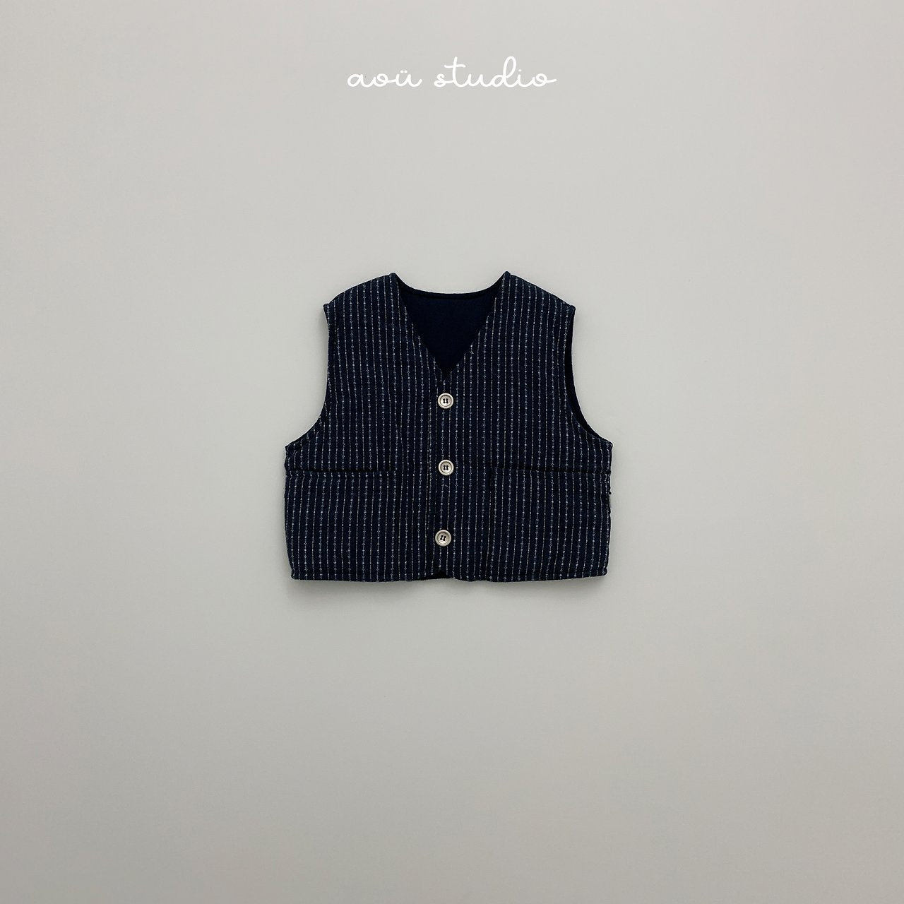 [aou studio] Ethnic vest