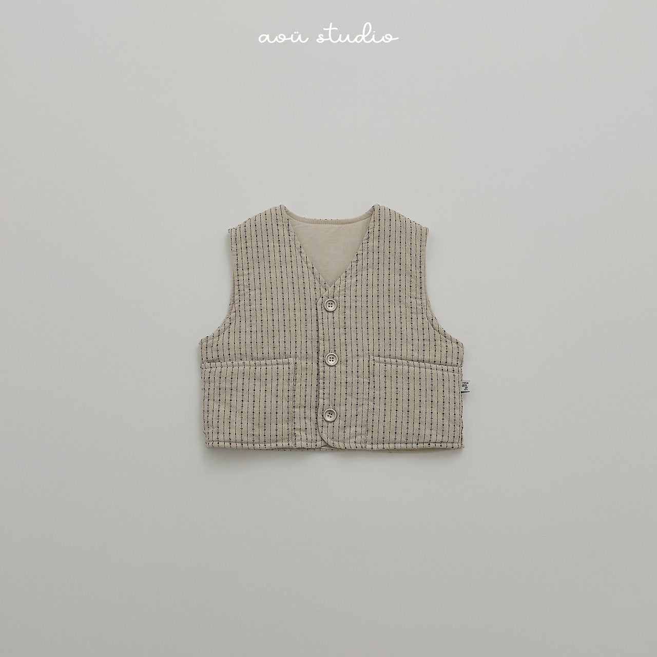 [aou studio] Ethnic vest