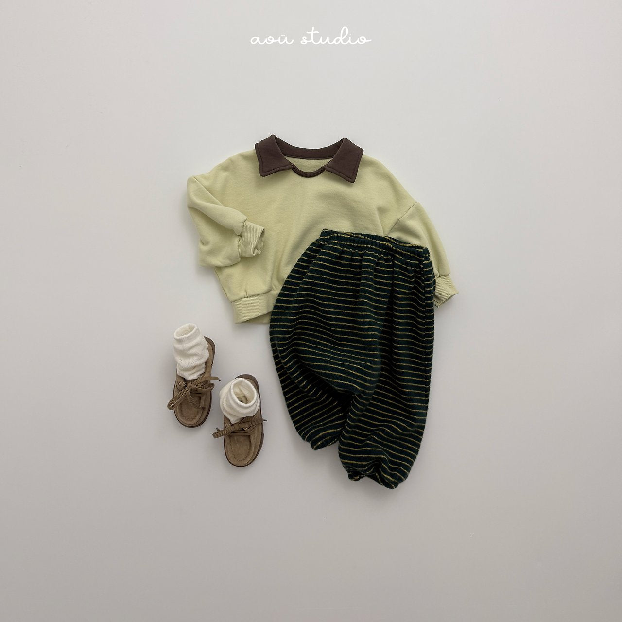 [aou studio] Butter collar mtm