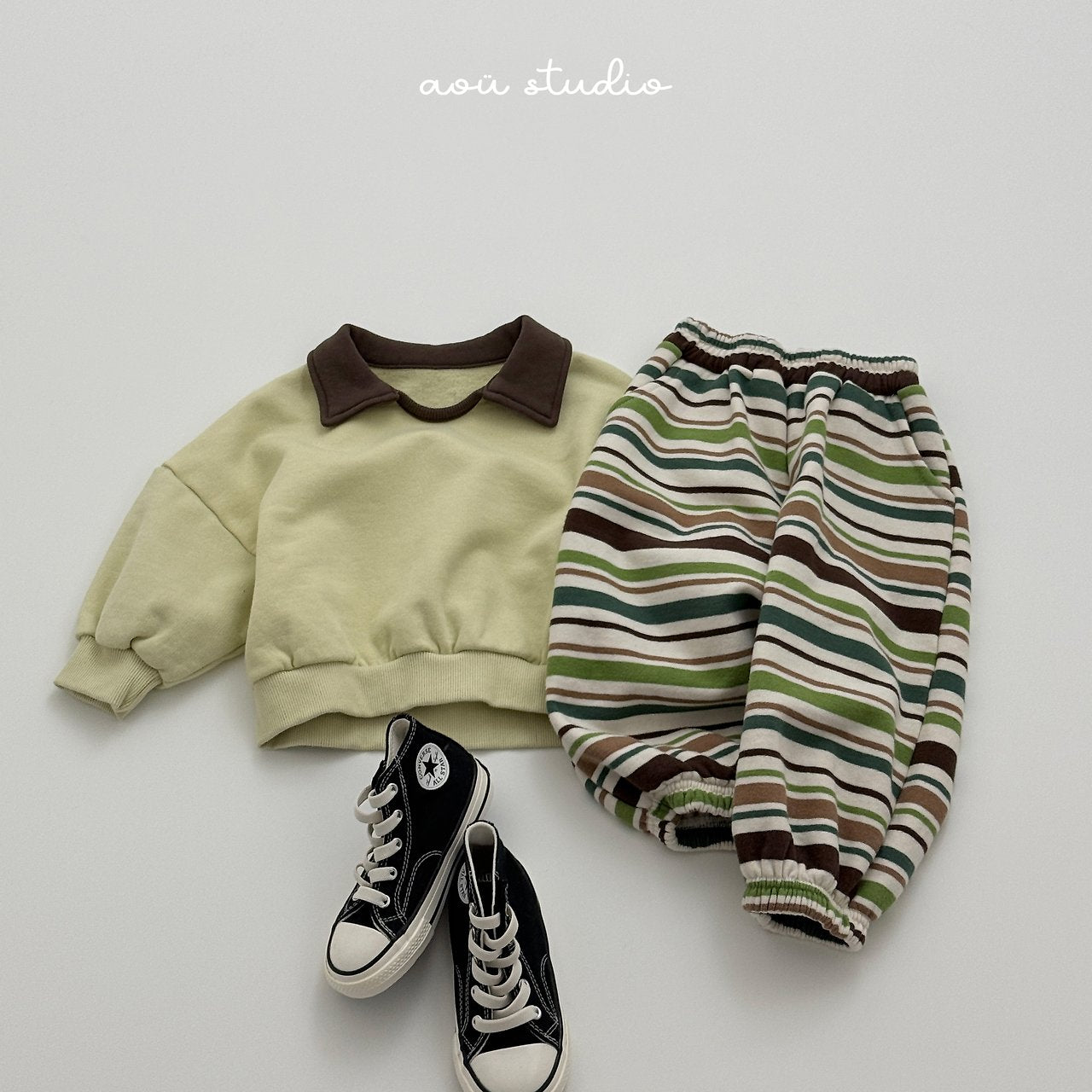 [aou studio] Butter collar mtm