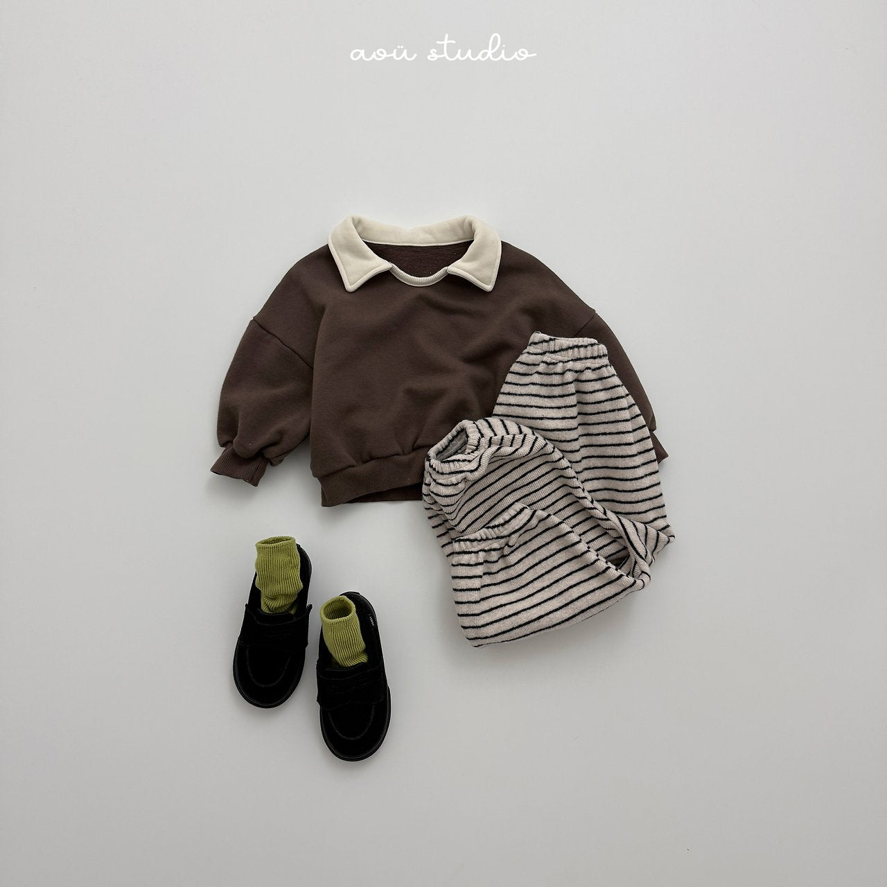 [aou studio] Butter collar mtm