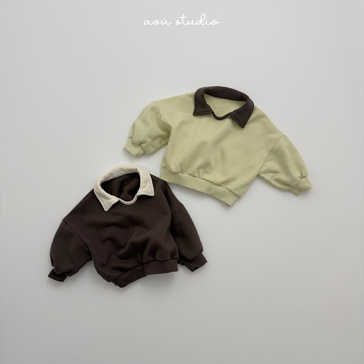[aou studio] Butter collar mtm