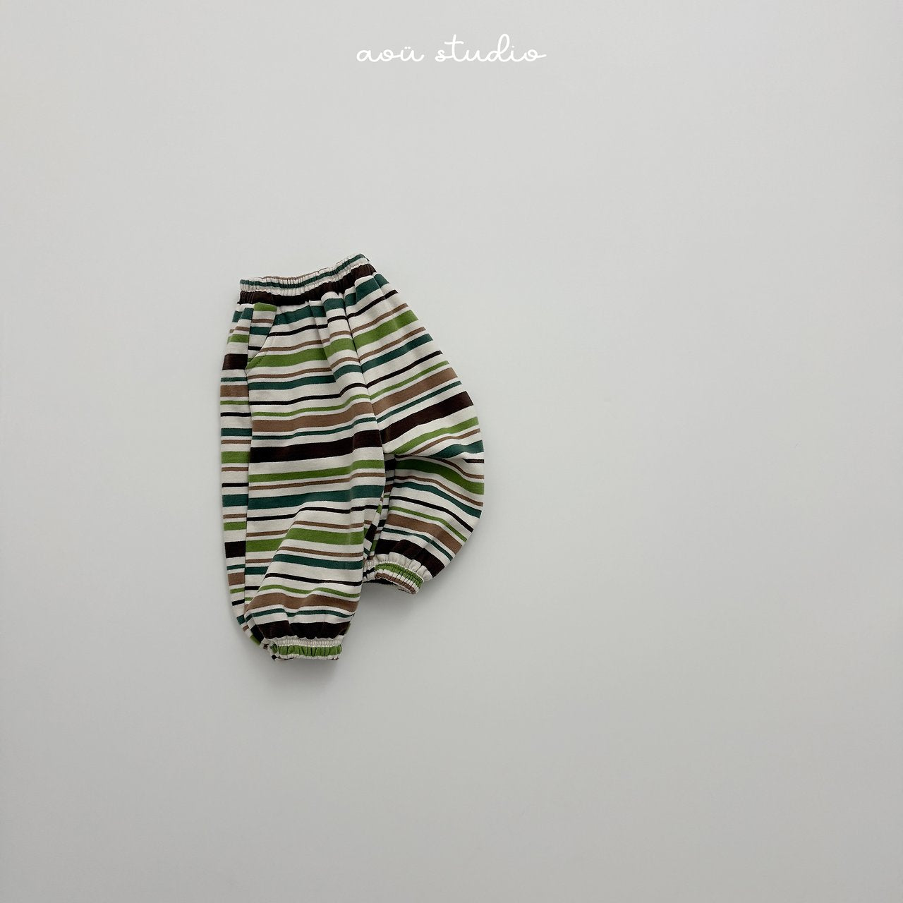 [aou studio] Mochi stripe jogger pants