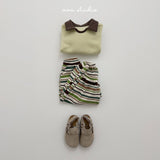 [aou studio] Mochi stripe jogger pants