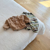 [aou studio] Mochi stripe jogger pants
