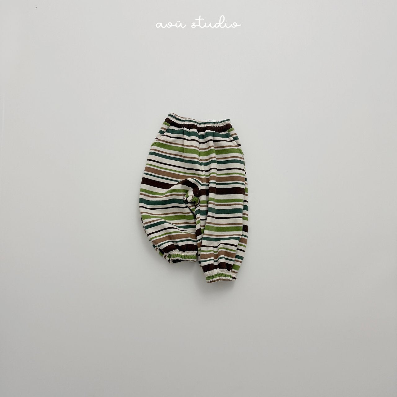 [aou studio] Mochi stripe jogger pants
