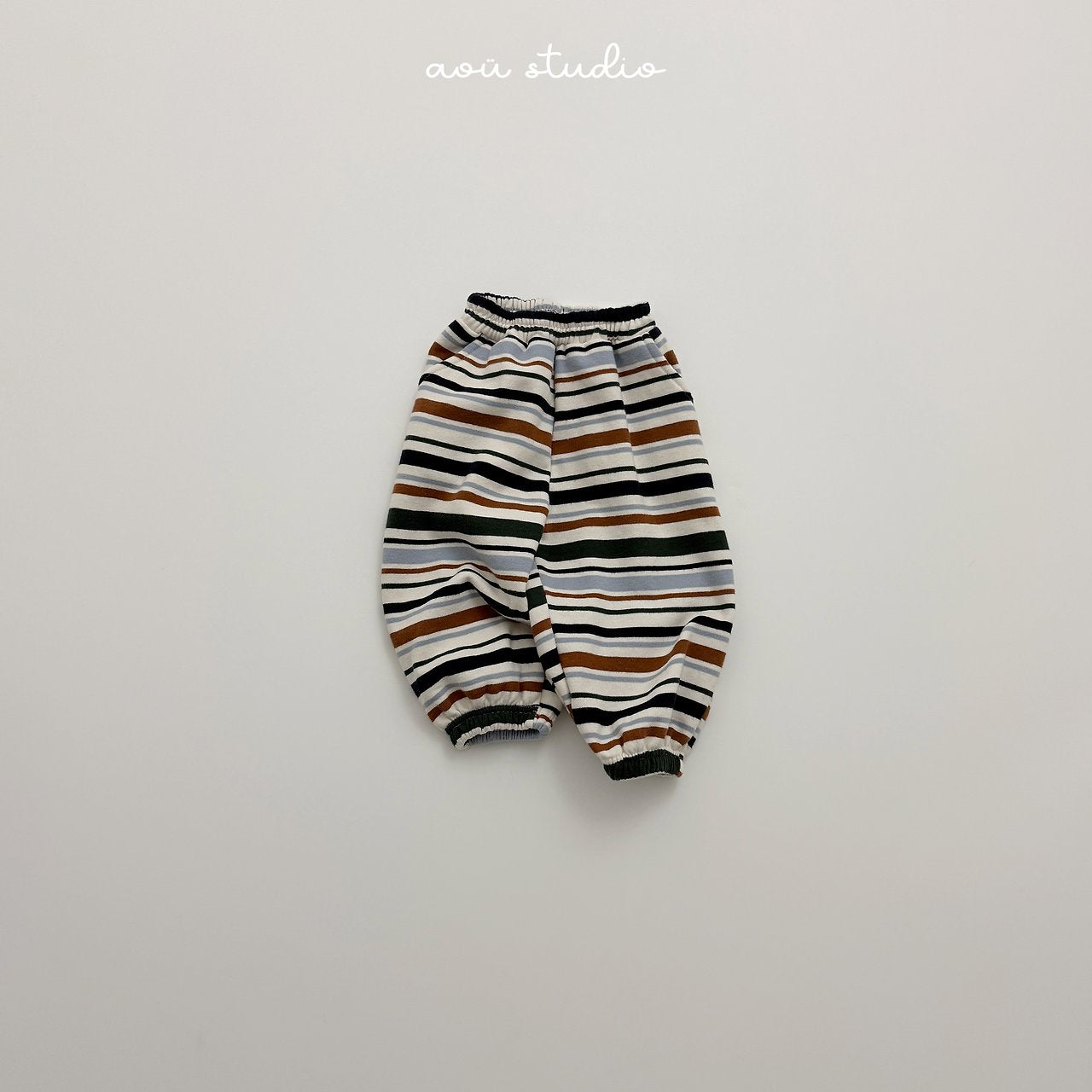 [aou studio] Mochi stripe jogger pants