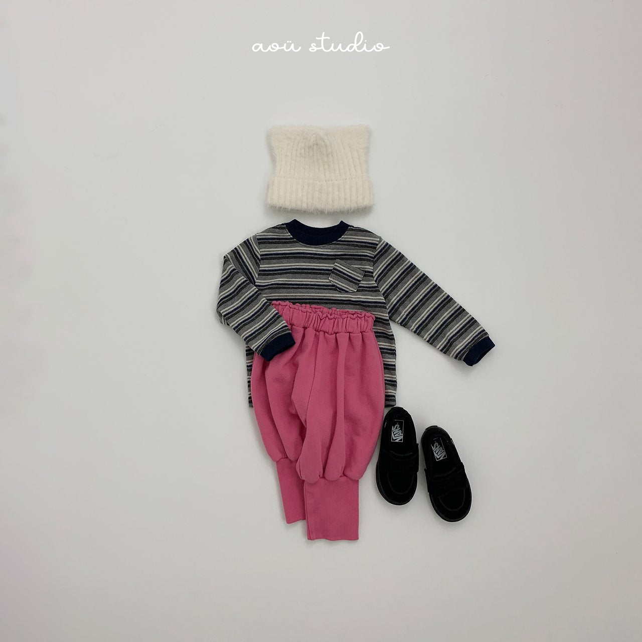 [aou studio] Noi pocket tee