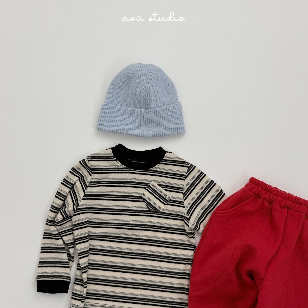 [aou studio] Noi pocket tee