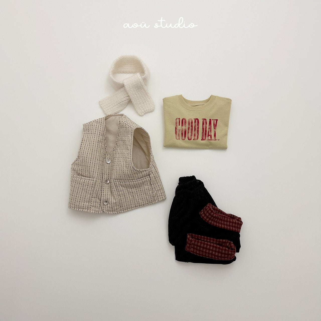[aou studio] Good day tee