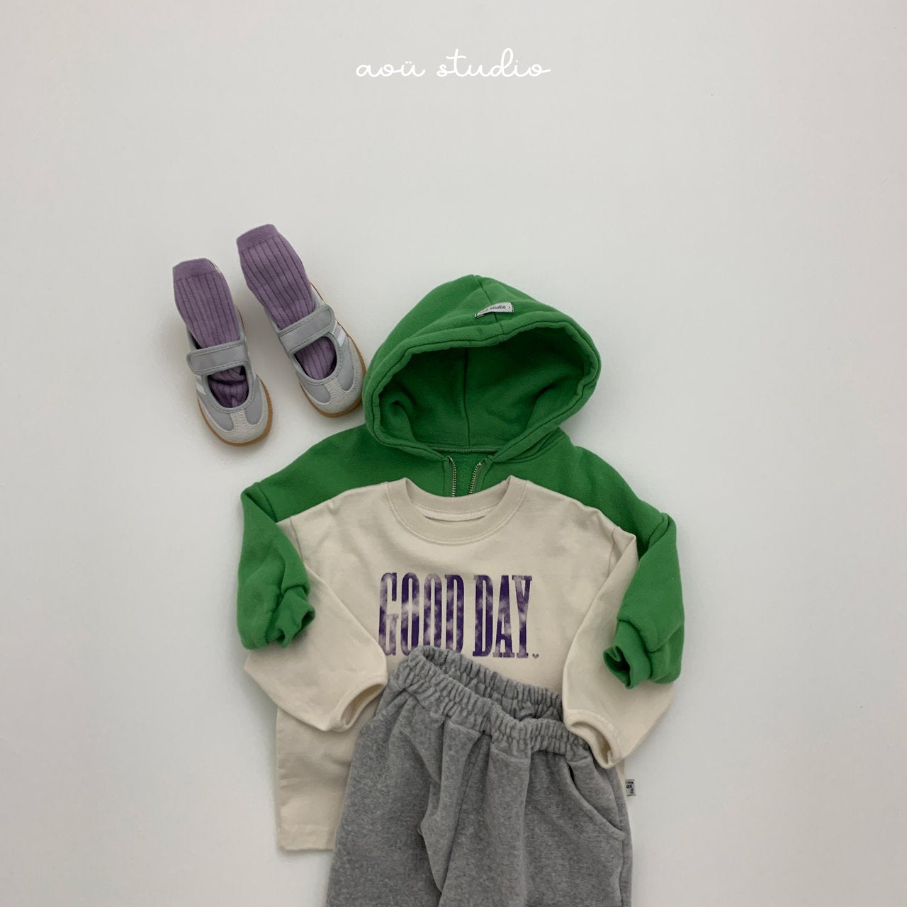 [aou studio] Good day tee