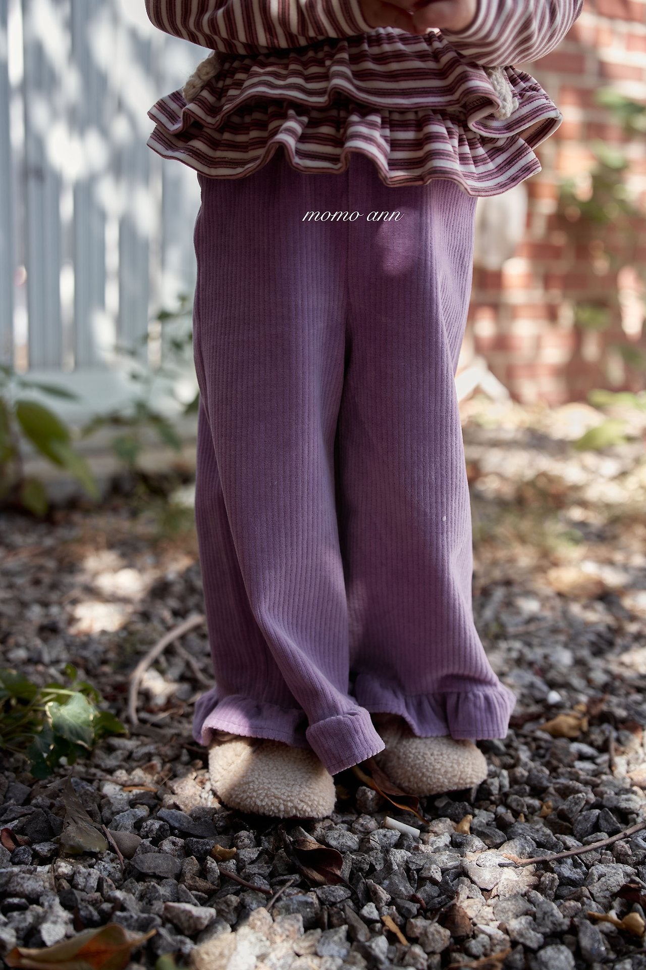 [momo ann] Roa frill pants