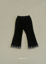 [momo ann] Ribbon flare pants